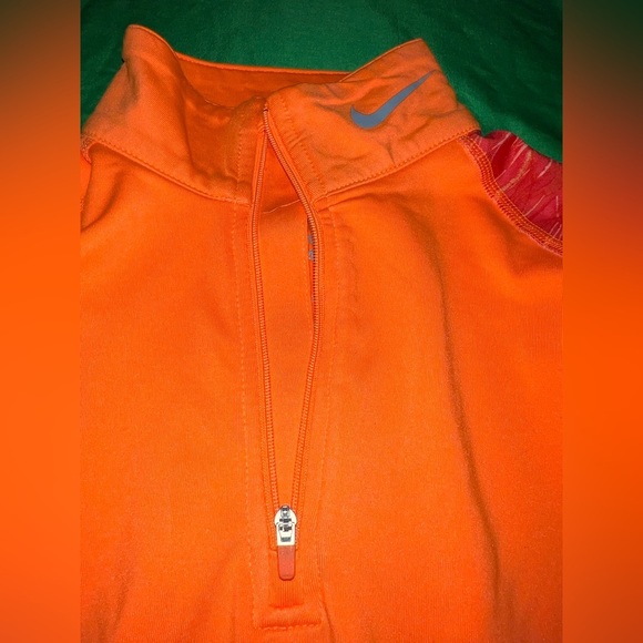 Nike Pro Combat Orange Women's High Neck Sweater size XS - Picture 7 of 9